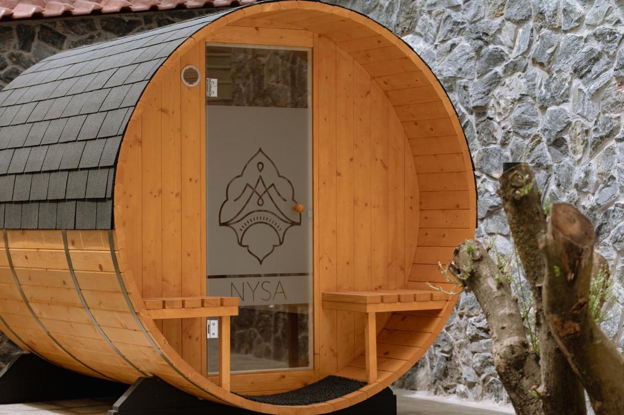 Νysa Otel Mousthéni Dış mekan fotoğraf
