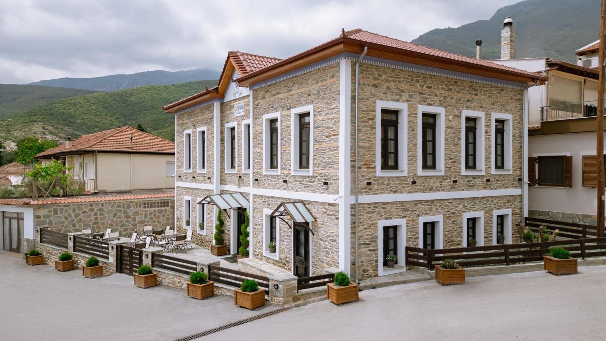 Νysa Otel Mousthéni Dış mekan fotoğraf