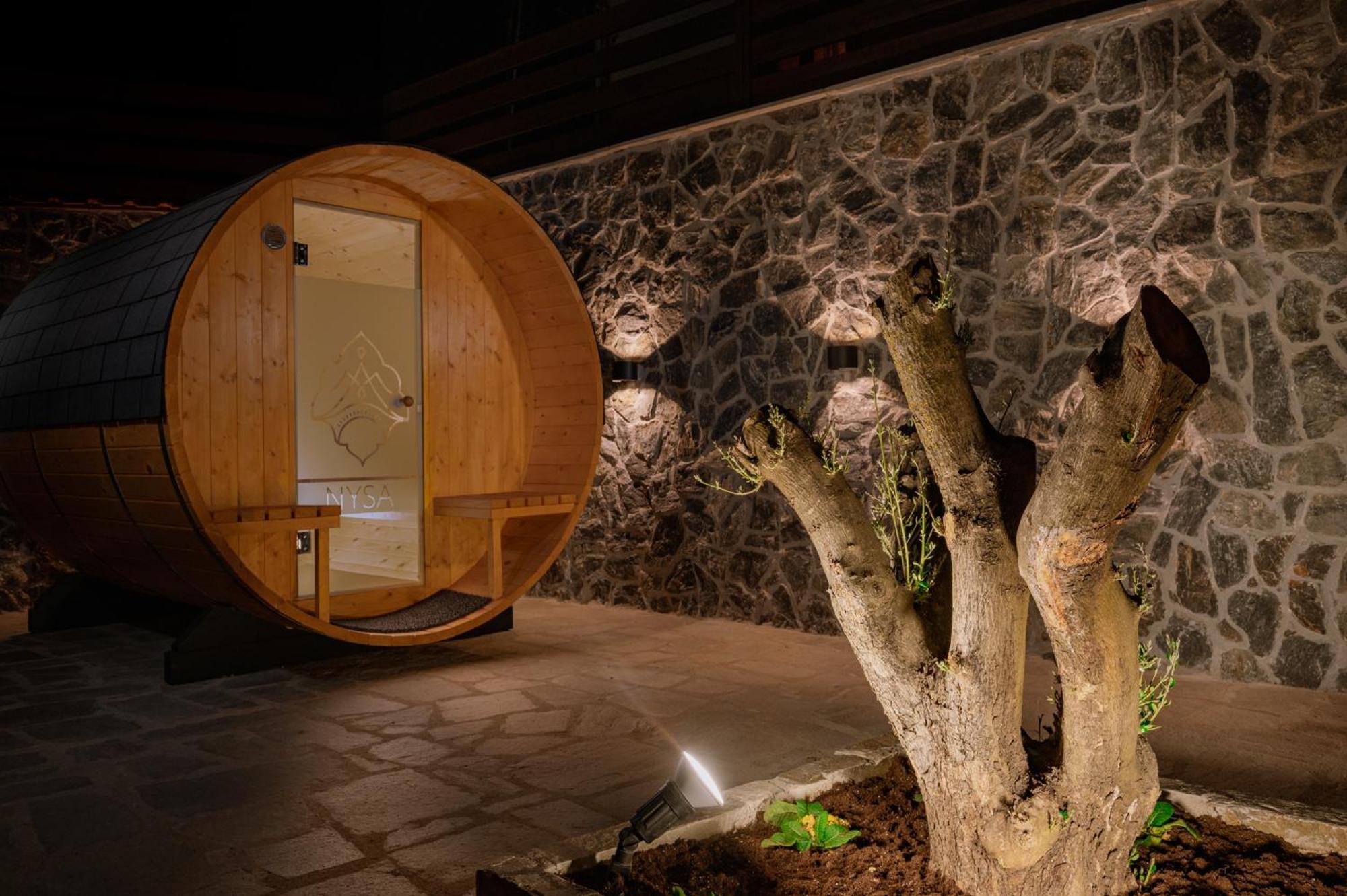 Νysa Otel Mousthéni Dış mekan fotoğraf
