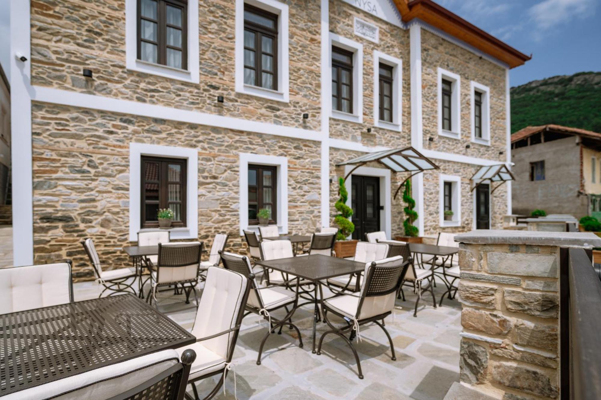 Νysa Otel Mousthéni Dış mekan fotoğraf